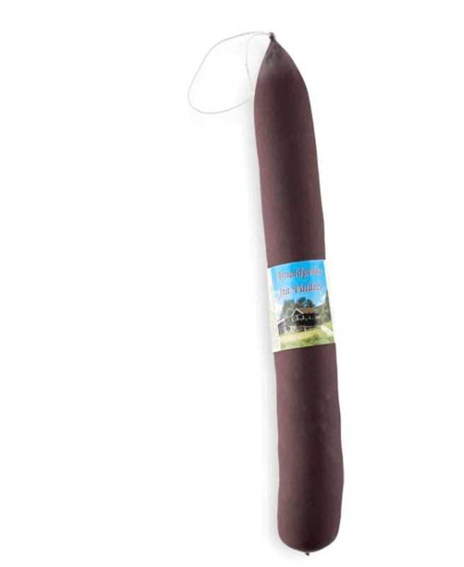 Ca 400 gram Arnoldpølse fra Valdres