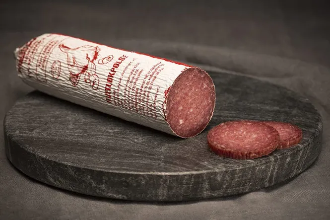 Hovedbilde Rekedal hvitløkspølse 550 gram